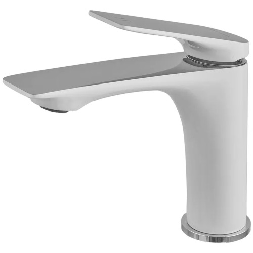 Змішувач для умивальника Mixxus Premium DERBY 001 WHITE-CHROME (MI6613) Змішувач для умивальника Mixxus Premium DERBY 001 WHITE-CHROME (MI6613)