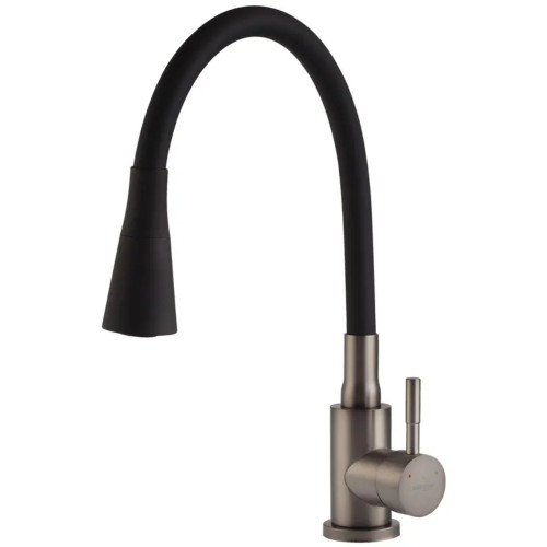 Змішувач для кухні Mixxus SEO-011-T Graphite Refl.Black із нерж.сталі SUS304 (Цв.графіт+сил.вилив чорний) (MI8434) Змішувач для кухні Mixxus SEO-011-T Graphite Refl.Black із нерж.сталі SUS304 (Цв.графіт+сил.вилив чорний) (MI8434)