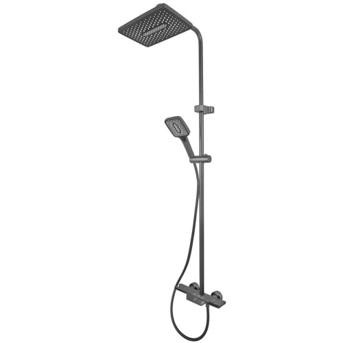 Душевая колонна со смесителем MIXXUS PREMIUM TERRA 009-J GRAPHITE (цвет графит) (MI8385)