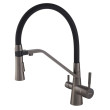 Змішувач для кухні Mixxus Premium Magnet 021 GRAPHITE REFL.BLACK (MI6975)
