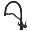 Змішувач для кухні Mixxus Premium Gravity 021 BLACK REFL.BLACK (MI6978)