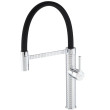 Змішувач для кухні Mixxus Premium Oliwer 017 REFL.BLACK (MI6965)