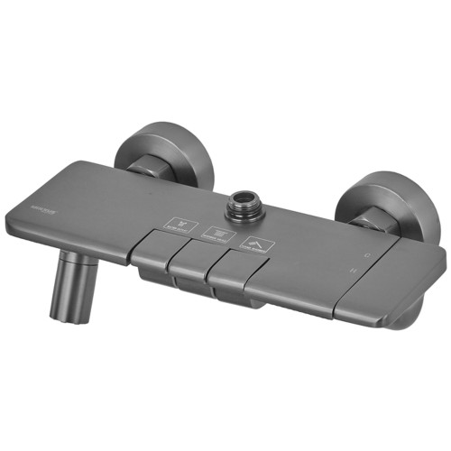 Душевая колонна со смесителем MIXXUS PREMIUM RONDA 009-J GRAPHITE (цвет графит) (MI8387)
