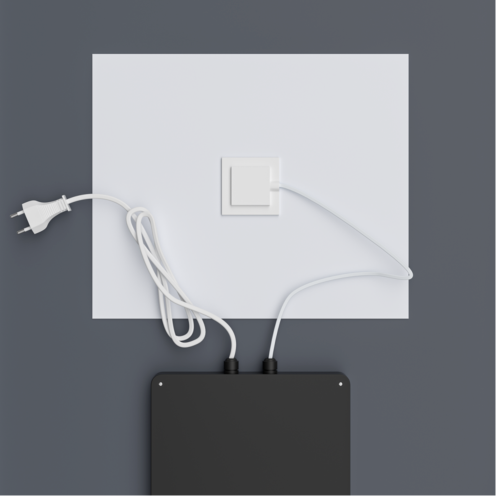 Зеркало MIXXUS PREMIUM BEVEL MA02-90x65-REVERSE с LED Touch, Anti-fog, димером (3-6,5kK) (MP6641)