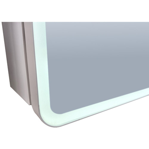 Зеркальный шкафчик MIXXUS PREMIUM OLIVARY CM01-80x70x13 с LED Touch, димером, рег. яркости (MI8296)