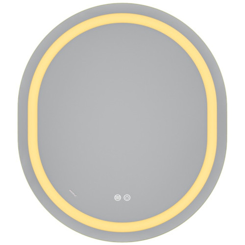 Зеркало MIXXUS PREMIUM ELLIPSE MV05-80x70-REVERSE с LED Touch, Anti-fog, димером (3-6,5kK) (MP6643)