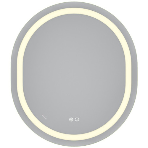 Зеркало MIXXUS PREMIUM ELLIPSE MV05-80x70-REVERSE с LED Touch, Anti-fog, димером (3-6,5kK) (MP6643)