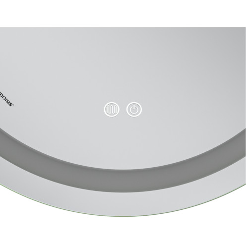 Зеркало MIXXUS PREMIUM ELLIPSE MV05-80x70-REVERSE с LED Touch, Anti-fog, димером (3-6,5kK) (MP6643)