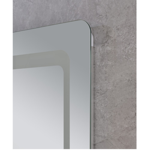 Зеркало MIXXUS TWEE MR09-80x60-REVERSE с LED Touch, Anti-fog, димером, рег. яркости (MI6660)
