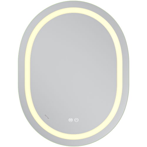 Зеркало MIXXUS PREMIUM ELLIPSE MV05-80x60-REVERSE с LED Touch, Anti-fog, димером (3-6,5kK) (MP6642)
