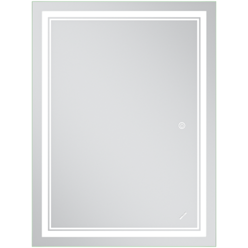 Зеркало MIXXUS PREMIUM QUADRO MR20-80x60-REVERSE с LED Touch, Anti-fog, димером, рег. яркости (MP6619)