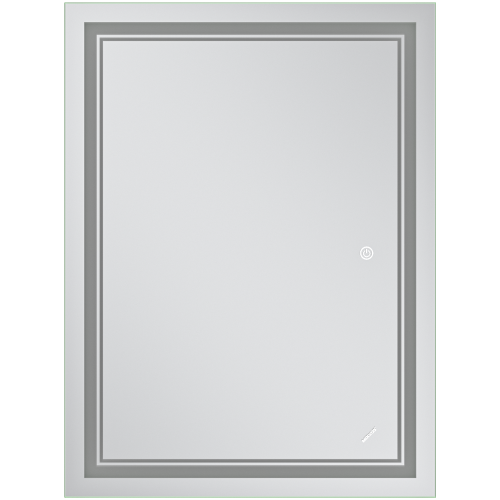 Зеркало MIXXUS PREMIUM QUADRO MR20-80x60-REVERSE с LED Touch, Anti-fog, димером, рег. яркости (MP6619)