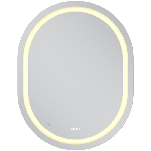 Зеркало MIXXUS PREMIUM ELLIPSE MV05-90x70-REVERSE с LED Touch, Anti-fog, димером (3-6,5kK) (MP6644)