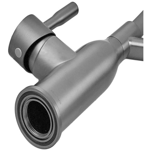 Смеситель для кухни MIXXUS PREMIUM GRAVITY 017 GRAPHITE REFL.GRAY (Цвет графит+силик. излив cерый) (MI8409)