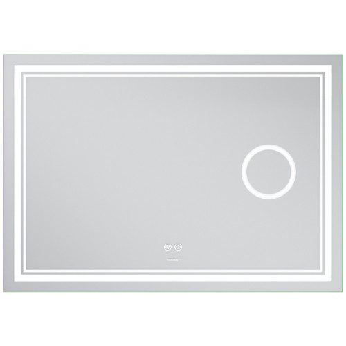 Зеркало MIXXUS PREMIUM QUADRO MR20-120x80 с LED Touch, Anti-fog, димером, рег. яркости, линзой (MP6624)