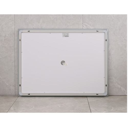 Зеркало MIXXUS WARM MR02-90x70 с LED Touch, Anti-fog, димером, рег. яркости, часами (MI6673)