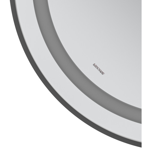 Зеркало MIXXUS PREMIUM ELLIPSE MV05-80x70-REVERSE BLACK с LED Touch, Anti-fog, димером (3-6,5kK) (MP6646)