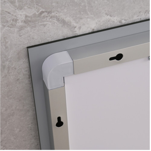 Зеркало MIXXUS HARD MR06-60x80 с LED Touch, Anti-fog, димером, рег. яркости, часами (MI6929)