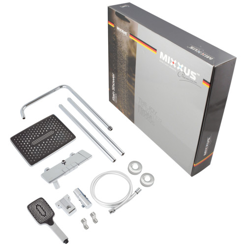 Душевая колонна со смесителем MIXXUS PREMIUM RONDA 009-J (цвет хром) (MI8382)