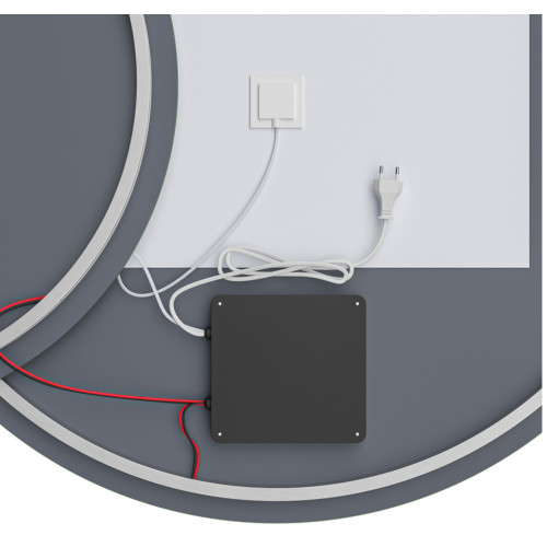 Зеркало MIXXUS PREMIUM TOPPER MC01-100x75 с LED Touch, Anti-fog, димером (3-6,5kK) (MP6631)
