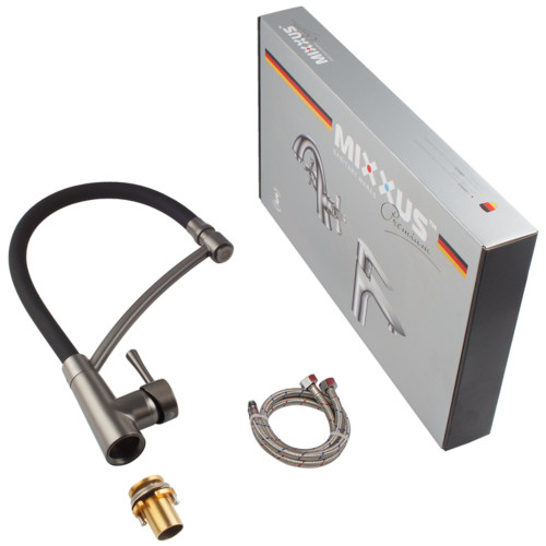 Змішувач для кухні Mixxus Premium ROSSI 017 GRAPHITE (MI6829)