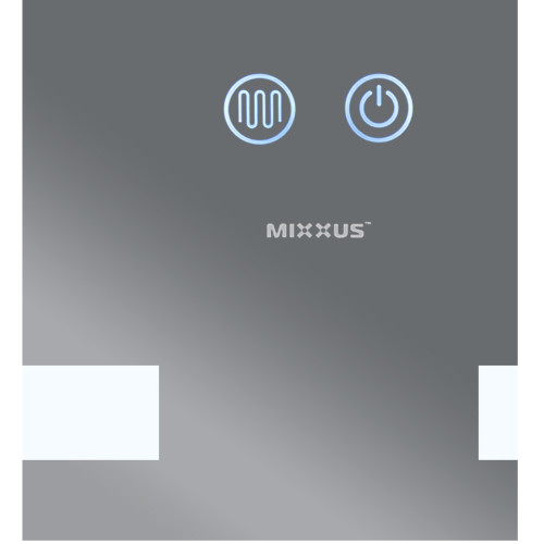 Зеркало MIXXUS HARD MR07-50x80 с LED Touch, Anti-fog, димером, рег. яркости (MX9992)