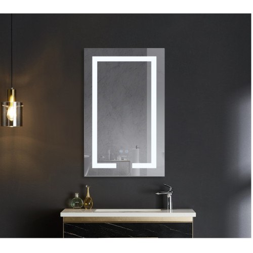 Зеркало MIXXUS HARD MR07-50x80 с LED Touch, Anti-fog, димером, рег. яркости (MX9992)