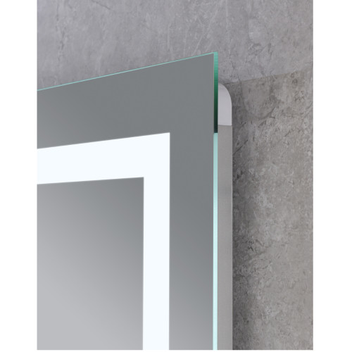 Зеркало MIXXUS HARD MR07-50x80 с LED Touch, Anti-fog, димером, рег. яркости (MX9992)
