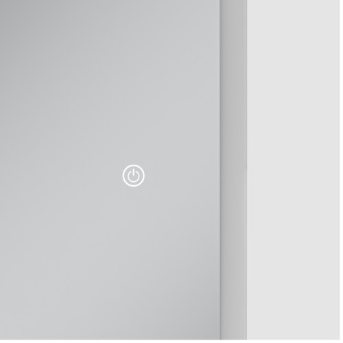 Зеркало MIXXUS PREMIUM OLIVARY MR19-100x80-REVERSE с LED Touch, Anti-fog, димером (3-6,5kK) (MP6629)