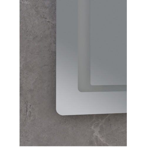 Зеркало MIXXUS STYLE MR13-90x70-REVERSE с LED Touch, Anti-fog, димером, рег. яркости (MI6667)