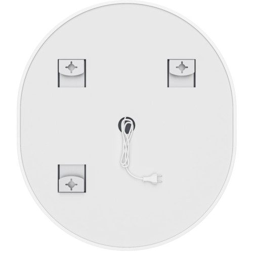 Зеркало MIXXUS PREMIUM ELLIPSE MV05-80x70-REVERSE WHITE с LED Touch, Anti-fog, димером (3-6,5kK) (MP6645)
