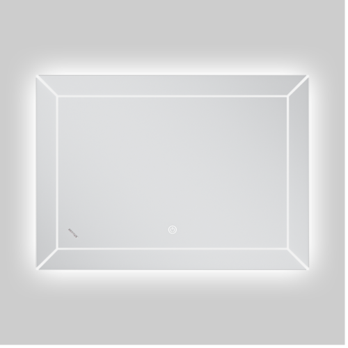 Зеркало MIXXUS PREMIUM CUBIC MR14-70x50-REVERSE с LED Touch, Anti-fog, димером, рег. яркости (MP6647)