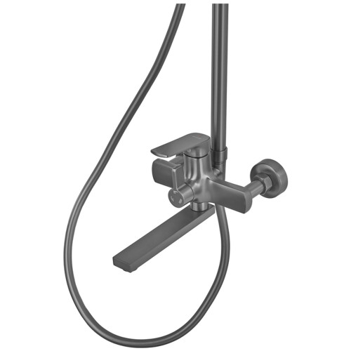 Душова колона із змішувачем Mixxus Premium MONE 009-J Graphite (MI6783)