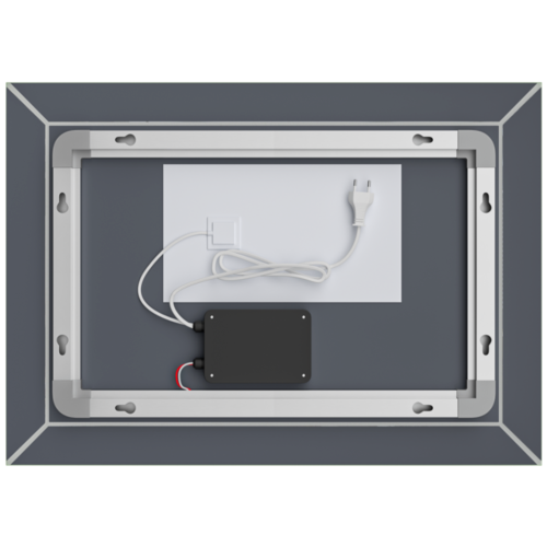 Зеркало MIXXUS PREMIUM CUBIC MR14-70x50-REVERSE с LED Touch, Anti-fog, димером, рег. яркости (MP6647)