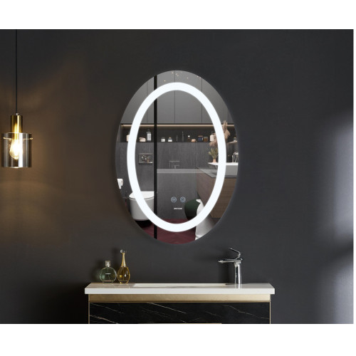 Зеркало MIXXUS PLAIN MV03-50x70 с LED Touch, Anti-fog, димером, рег. яркости (MI6664)