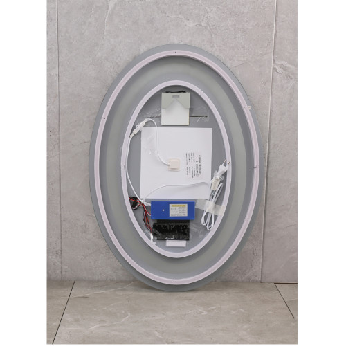 Зеркало MIXXUS PLAIN MV03-50x70 с LED Touch, Anti-fog, димером, рег. яркости (MI6664)