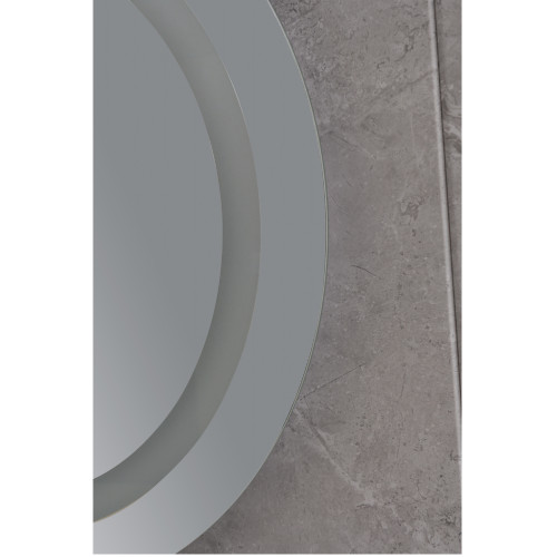 Зеркало MIXXUS PLAIN MC02-80 с LED Touch, Anti-fog, димером, рег. яркости, часами (MI6931)