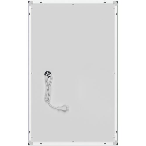 Зеркало MIXXUS PREMIUM QUADRO MR20-50x80-REVERSE с LED Touch, Anti-fog, димером, рег. яркости (MP6620)