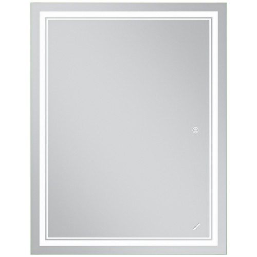 Зеркало MIXXUS PREMIUM QUADRO MR20-90x70-REVERSE с LED Touch, Anti-fog, димером, рег. яркости (MP6621)