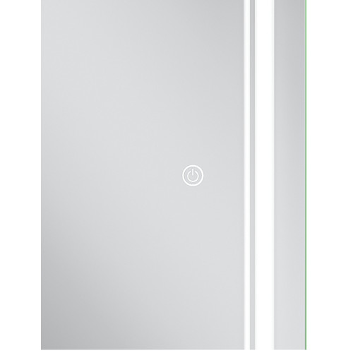 Зеркало MIXXUS PREMIUM QUADRO MR20-90x70-REVERSE с LED Touch, Anti-fog, димером, рег. яркости (MP6621)
