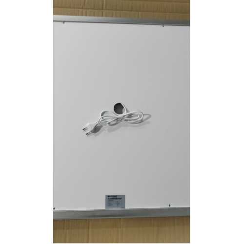 Зеркало MIXXUS FLAT MR04-80x60 с LED Touch, Anti-fog, димером, рег. яркости, часами (MI6928)