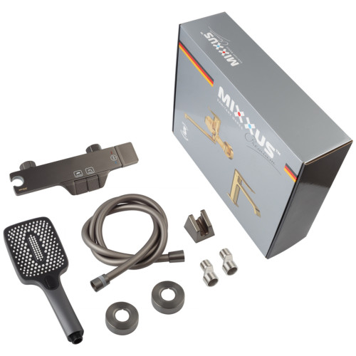 Смеситель для ванны MIXXUS PREMIUM TERRA 009 GRAPHITE (цвет графит) (MI8384)