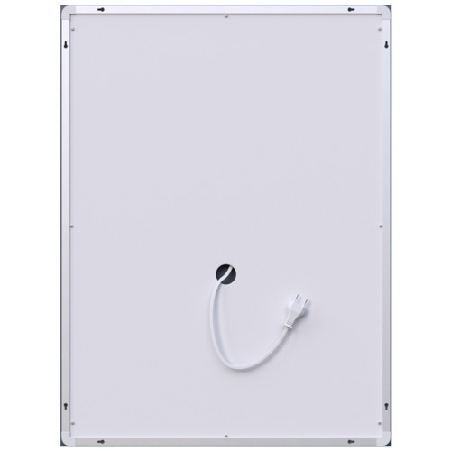 Зеркало MIXXUS PREMIUM FLASH MR21-70x90 с LED Touch, Anti-fog, димером, рег. яркости, часами (MP6618)