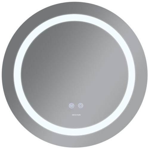 Зеркало MIXXUS PLAIN MC03-60 с LED Touch, Anti-fog, димером, рег. яркости (MI6662)