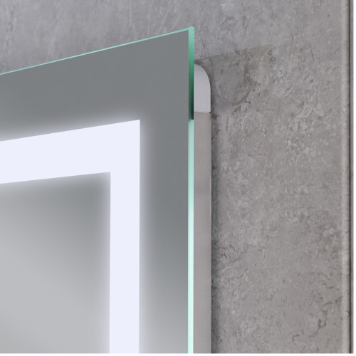 Зеркало MIXXUS TALL MR08-80x60-REVERSE с LED Touch, Anti-fog, димером, рег. яркости (MI6659)