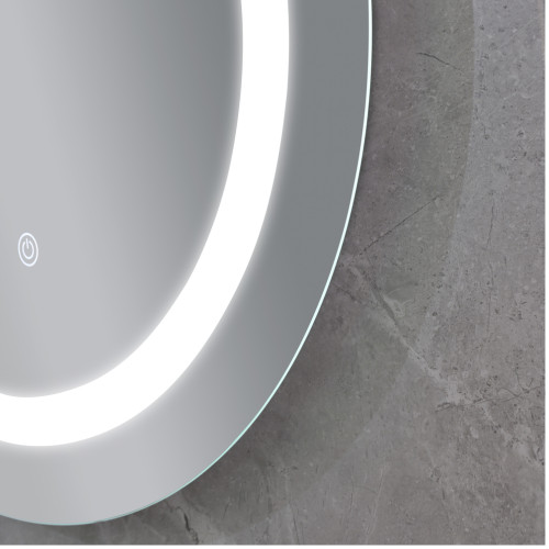 Зеркало MIXXUS PLAIN MC03-60 с LED Touch, Anti-fog, димером, рег. яркости (MI6662)