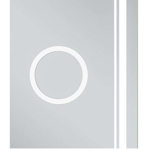 Зеркало MIXXUS PREMIUM QUADRO MR20-100x80 с LED Touch, Anti-fog, димером, рег. яркости, линзой (MP6623)