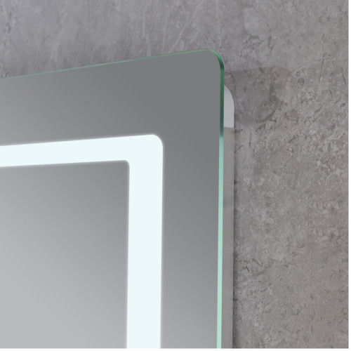 Зеркало MIXXUS STYLE MR13-70x50-REVERSE с LED Touch, Anti-fog, димером, рег. яркости (MI6665)