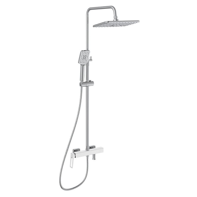 Душевая колонна со смесителем Mixxus PREMIUM GROG 009-J (WHITE) (MI5942)
