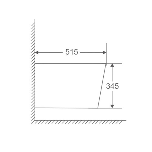 Біде підвісне Mixxus Premium Bevel-0501 515x360x345mm (MP6475)